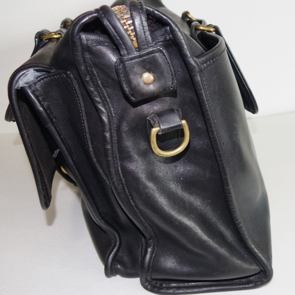 Vintage Coach 5283 Harrison Briefcase Black - Picture 6 of 8